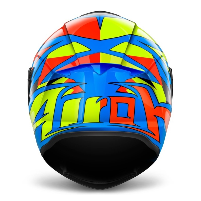 Integral Motorradhelm Airoh ST 501 Thunder blau-gelb-rot