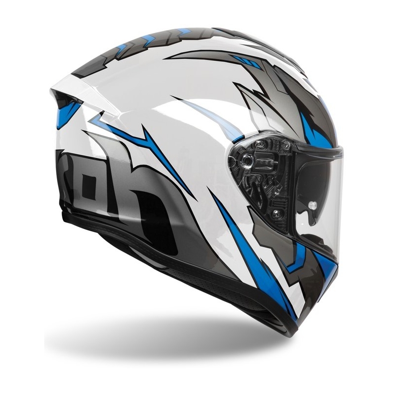 Integral Motorradhelm Airoh ST 501 Bionic weiß-blau
