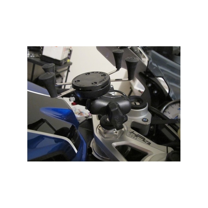 RAM Mounts X-Grip Mobiltelefonhalterung mit Nackenbügel für Motorradlenker