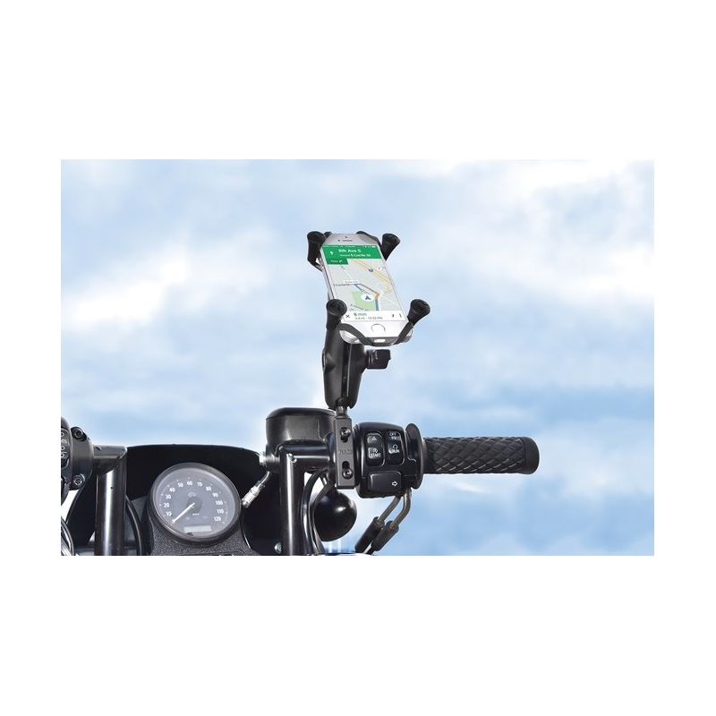 RAM Mounts X-Grip Handyhalterung mit Brems-/Kupplungshebel/Lenkerbefestigung