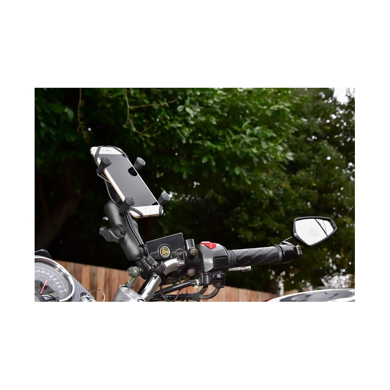 RAM Mounts X-Grip Handyhalterung für Lenker mit einem Durchmesser von 12,7-31,75 mm