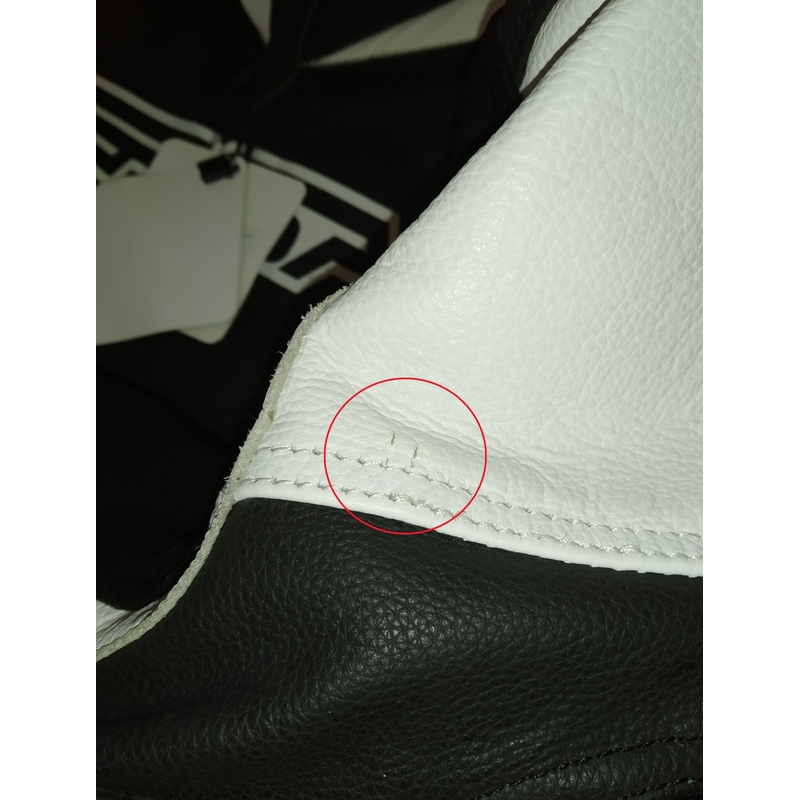 Herren Motorradjacke RSA GPX schwarz-weiß - II. Qualität