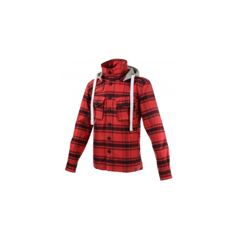 Kapuzenpulli Booster Hunt schwarz-rot