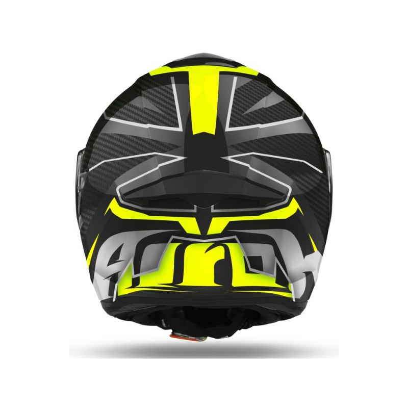 Airoh ST 501 Prime schwarz-grau-fluo gelb Integral Motorradhelm