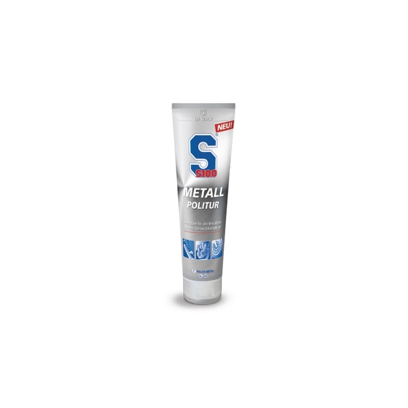 Politur für Chrom, Aluminium und Metalloberflächen S100 100 ml