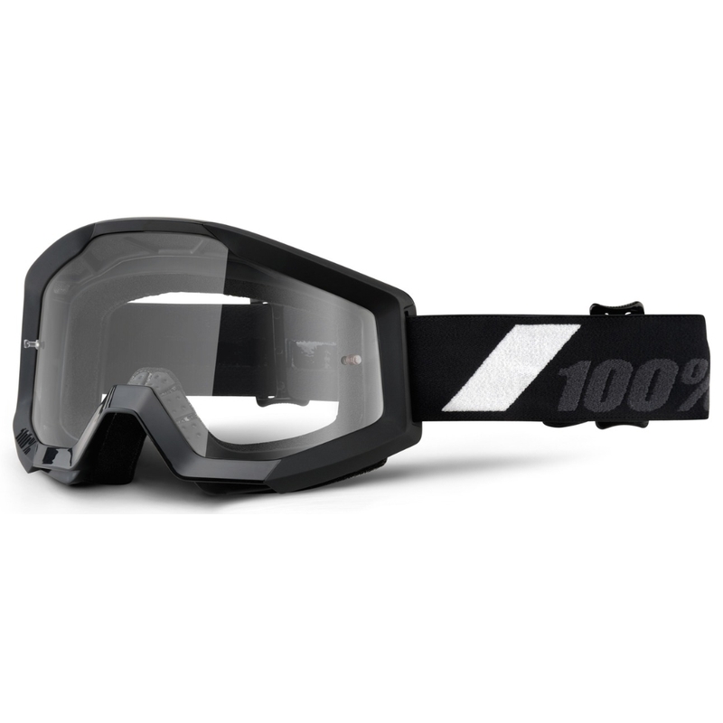 Motocross-Brille 100% Strata Goliath (klares Plexiglas)