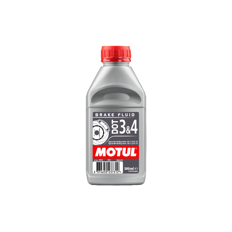 Bremsflüssigkeit Motul Dot 3 und 4 0,5 l