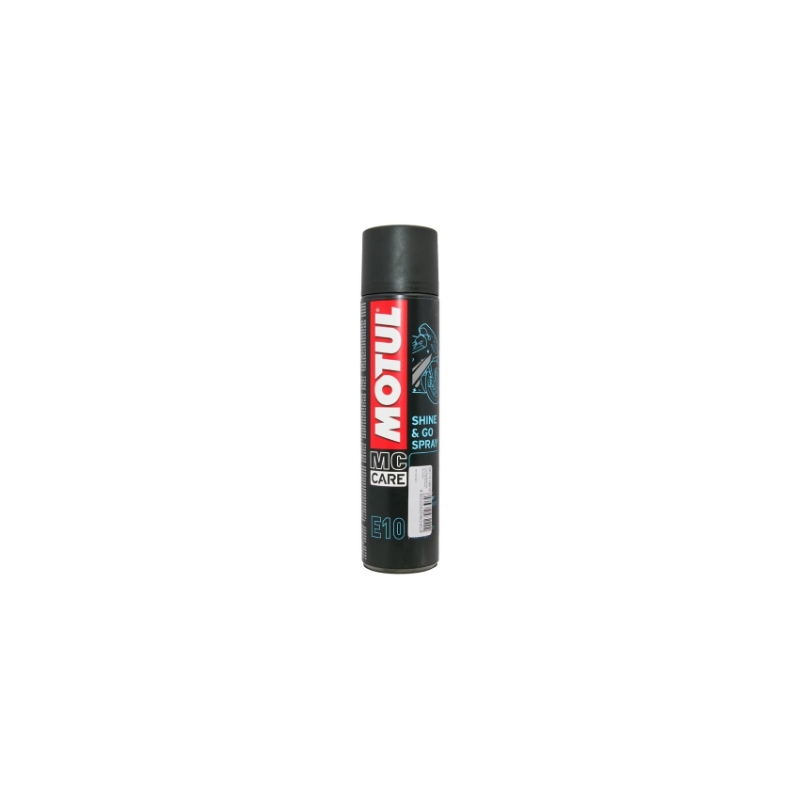 Motul E10 Shine &amp; Go Kunststoffpflege-Spray 400 ml