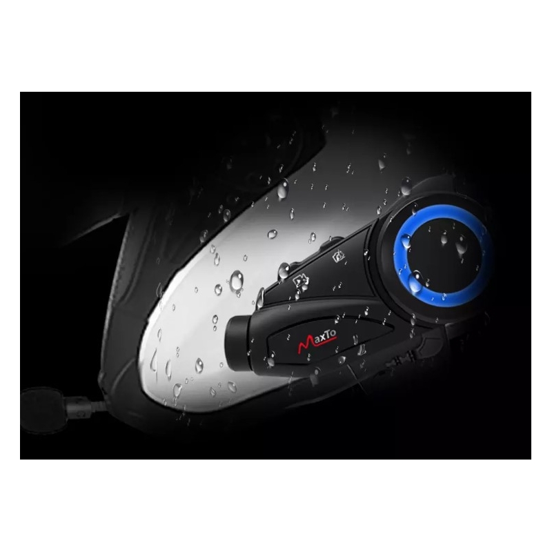 Bluetooth-Gegensprechanlage MaxTo M3 mit FULL HD SONY-Kamera