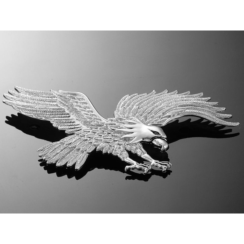 Aufkleber Emblem Highway Hawk, Chrom Ausverkauf