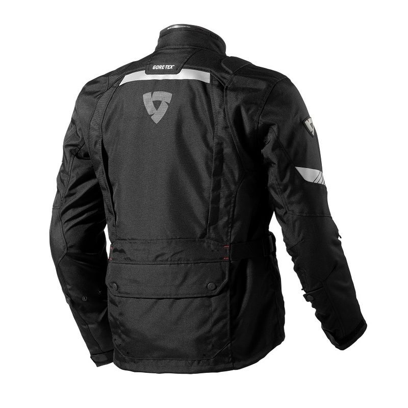 Revit Neptune GTX Schwarz Motorradjacke Ausverkauf