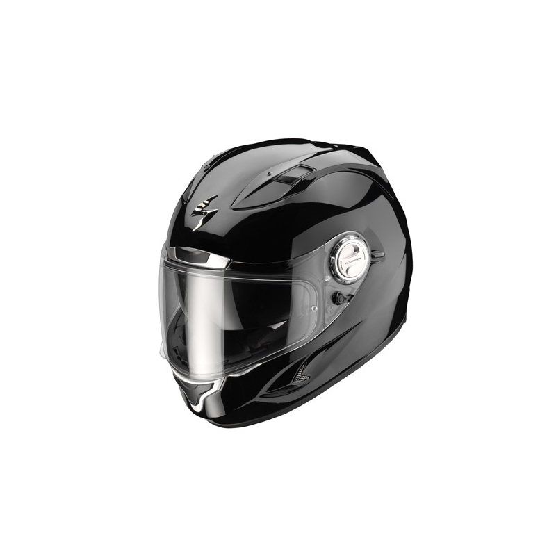 Integralhelm für moto Scorpion EXO-1000 Luft schwarz glänzend Ausverkauf