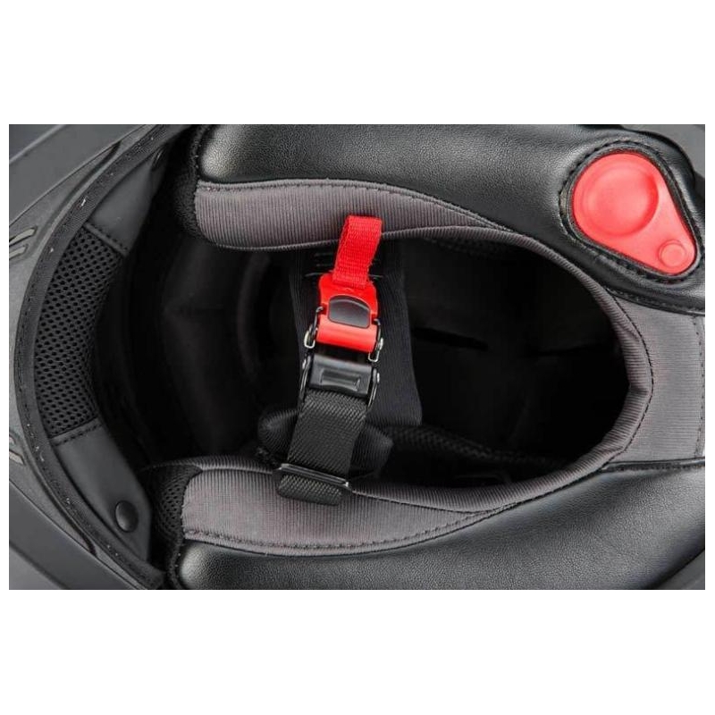 Motorradhelm Klappbar Scorpion EXO-910 schwarz glänzend Ausverkauf