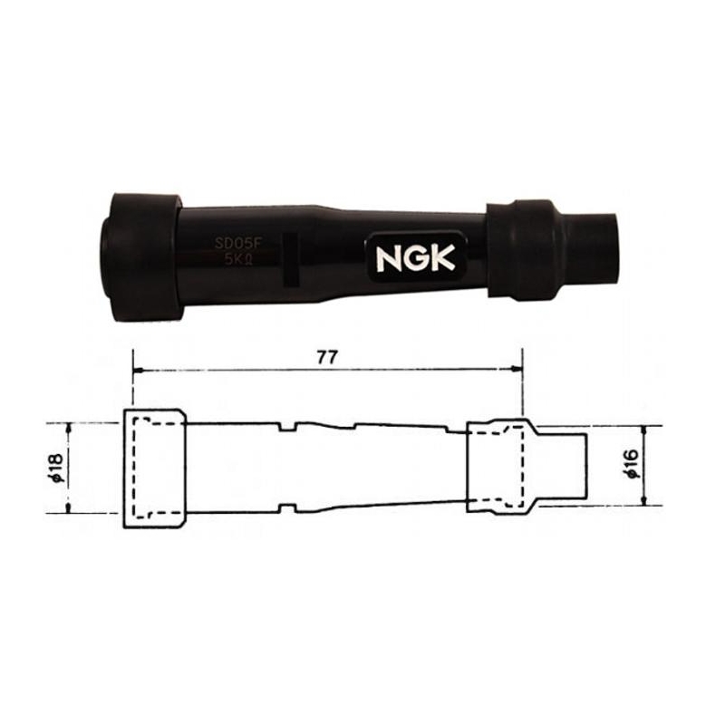 Zündkerzenendstück NGK