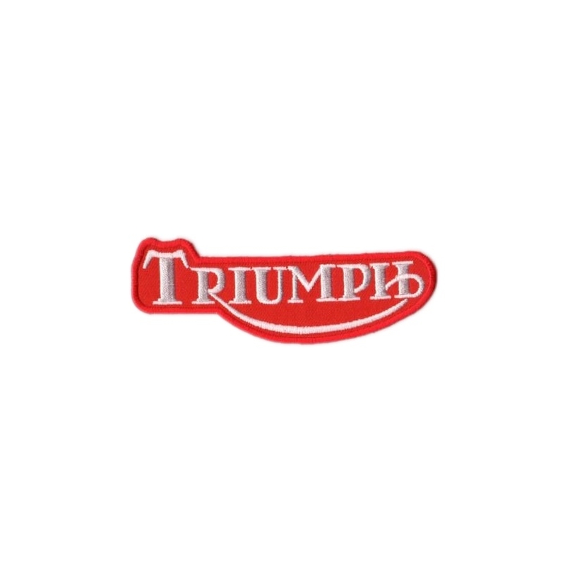 Aufnäher und Aufbügler Triumph rot