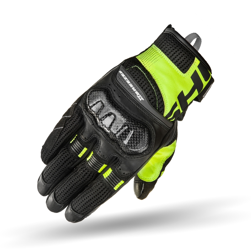 Motorradhandschuhe Shima X-Breeze 2 schwarz-fluo gelb
