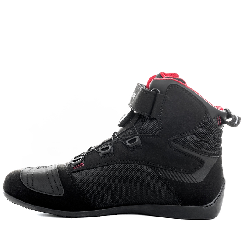 Motorradstiefel Shima Exo Vented Schwarz-Grau-Rot