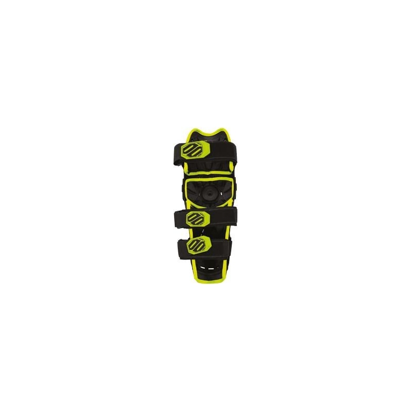 Kinder Knieschoner Shot schwarz-fluo gelb