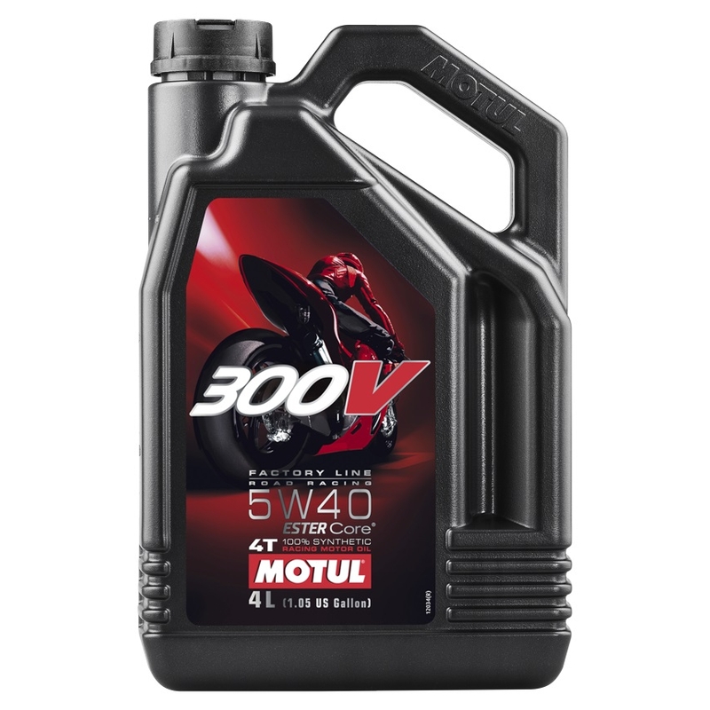 Öl Motul 300V 4T FL Road Racing 5W40 4 l