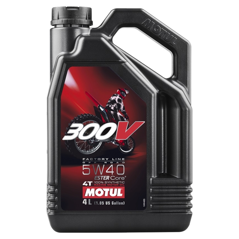 Motul 300V 4T FL Off Road 5W40 4L Ausverkauf