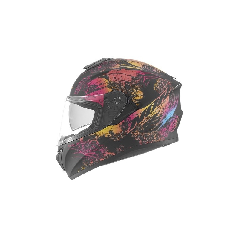 Integral Motorradhelm NOX N918 Kero schwarz und rosa