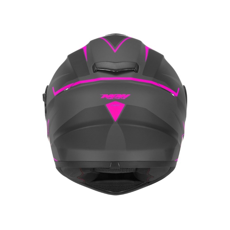Integral Motorradhelm NOX N918 Hack schwarz-rosa Ausverkauf