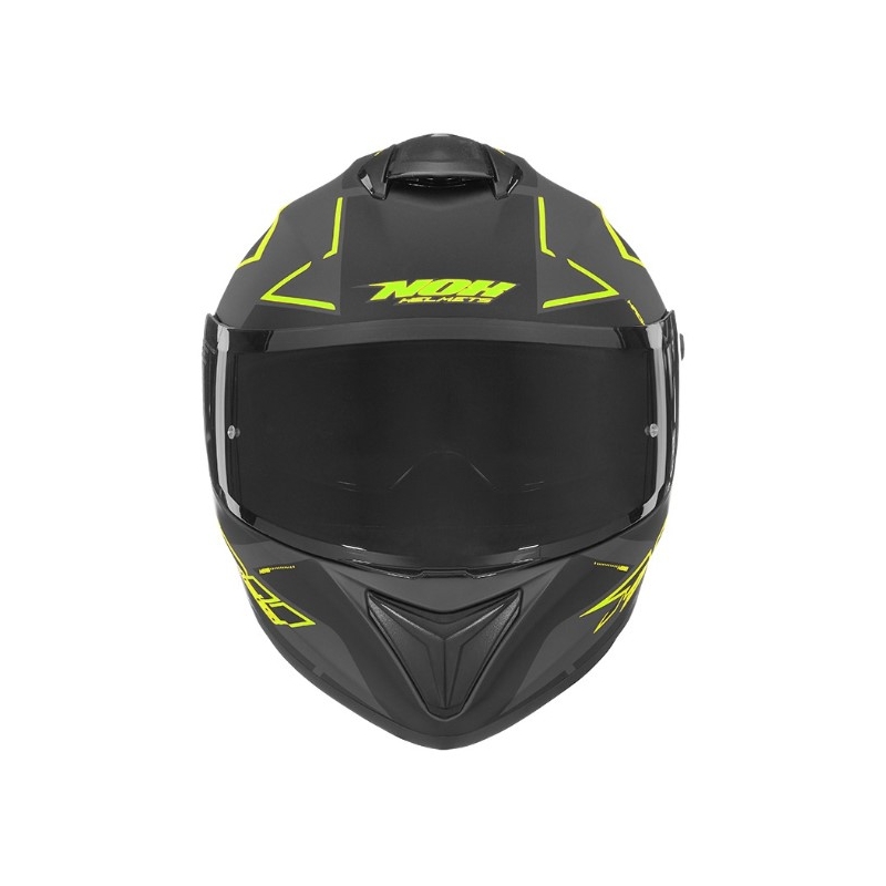 Integral Motorradhelm NOX N918 Hack schwarz-fluo gelb Ausverkauf