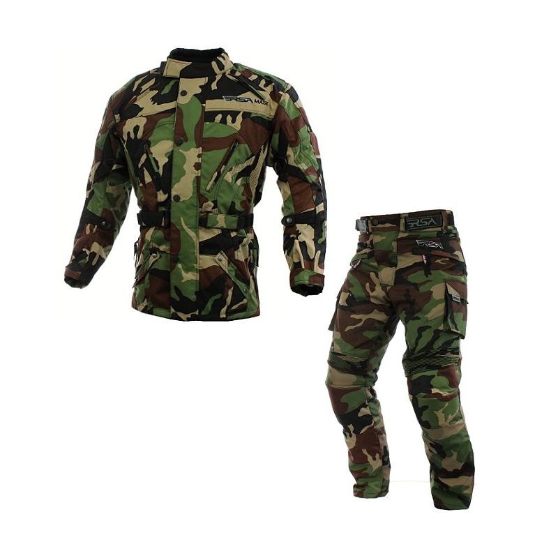 Herren-Motorradanzug RSA Maske - 2 Stück Ausverkauf