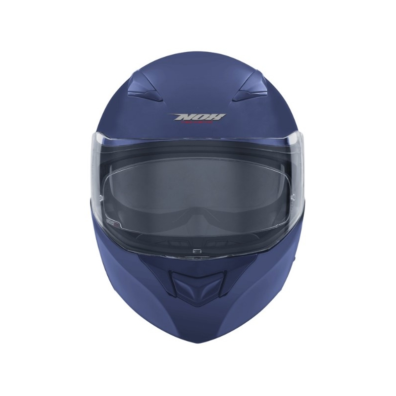 NOX N965 blau matt klappbarer Motorradhelm