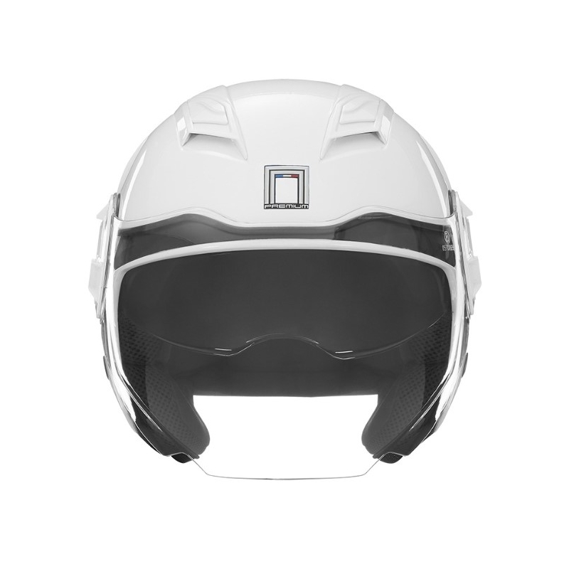 Offener Helm NOX PREMIUM Booster weiß