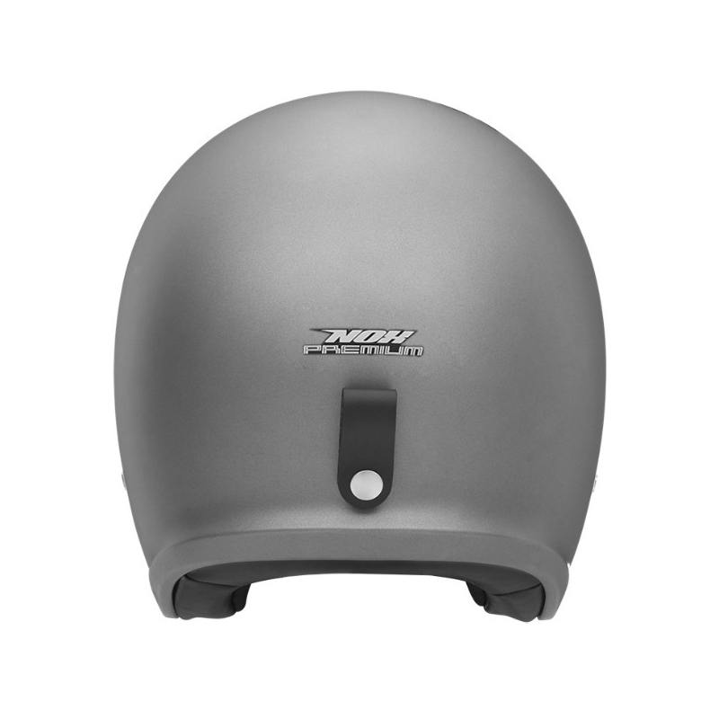 Offener Motorradhelm NOX PREMIUM Next silber matt Ausverkauf