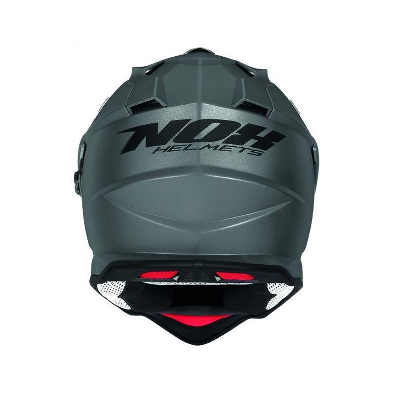 Enduro-Helm NOX N312 silber im Angebot