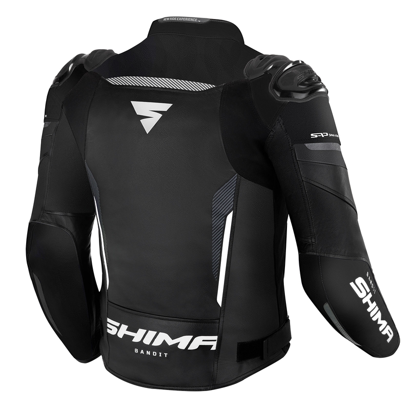 Shima Bandit Schwarz Motorrad Jacke Ausverkauf
