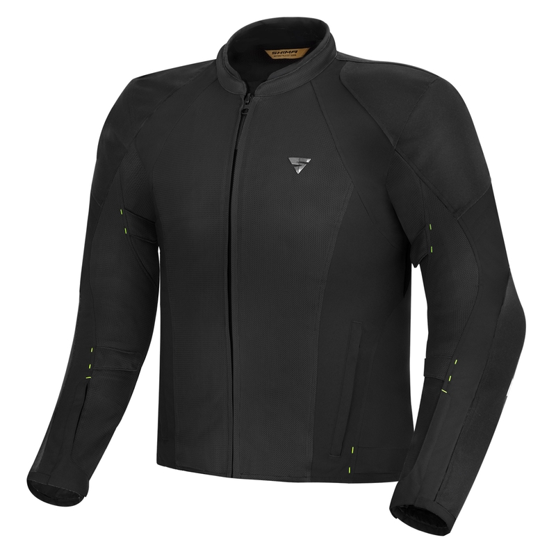 Shima Jet Black Motorradjacke Ausverkauf