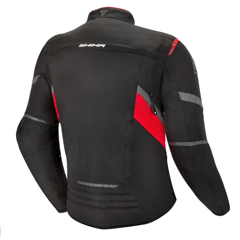 Motorradjacke Shima Rush schwarz-rot Ausverkauf