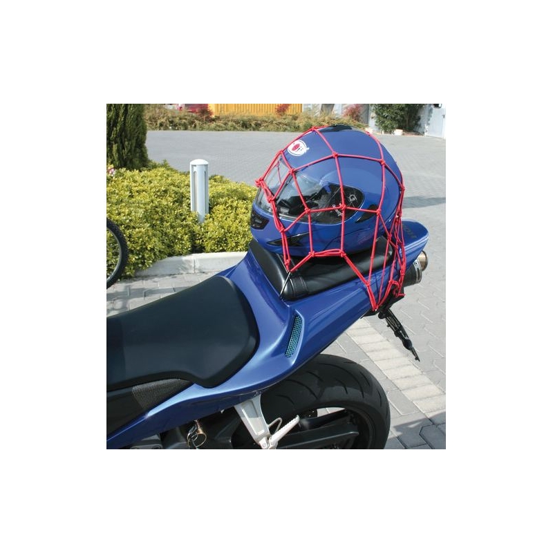 Motorradnetz - Spinne - rot