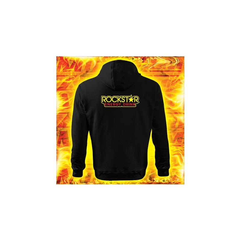 Sweatshirt s motivem Rockstar Ausverkauf