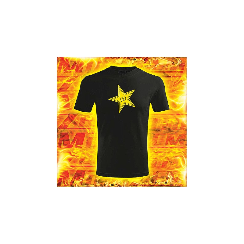 T-shirt s motivem Rockstar Ausverkauf