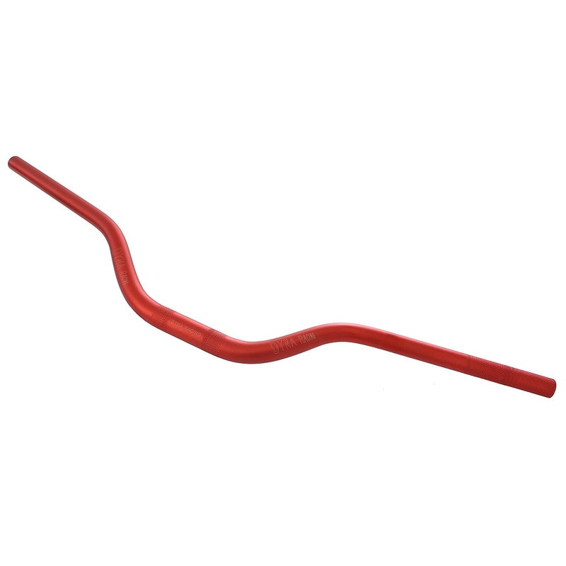 Enduro-konischer Duraluminium-Lenker Dyna Racing rot