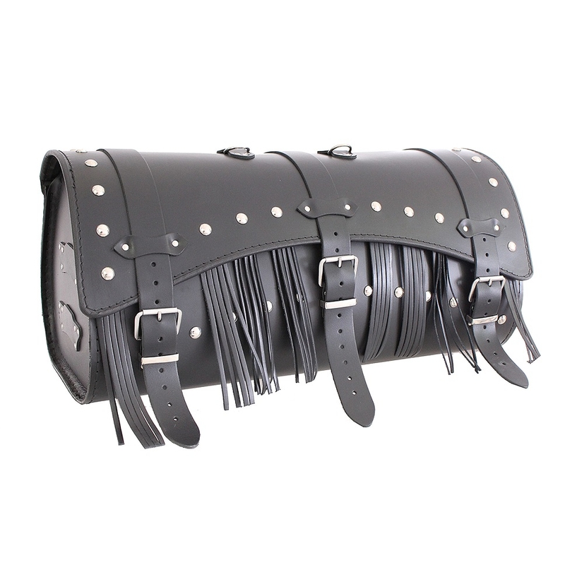 Chopper RSA-10C Motorradtasche aus Leder - Länge 60