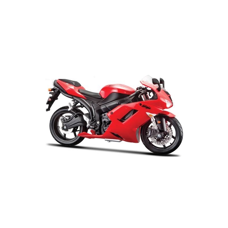 Modell Motorrad Maisto Kawasaki Ninja ZX-6R rot