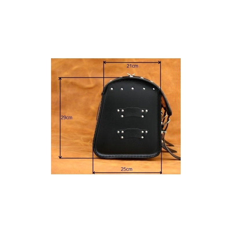 Chopper RSA-13C Motorradtasche aus Leder