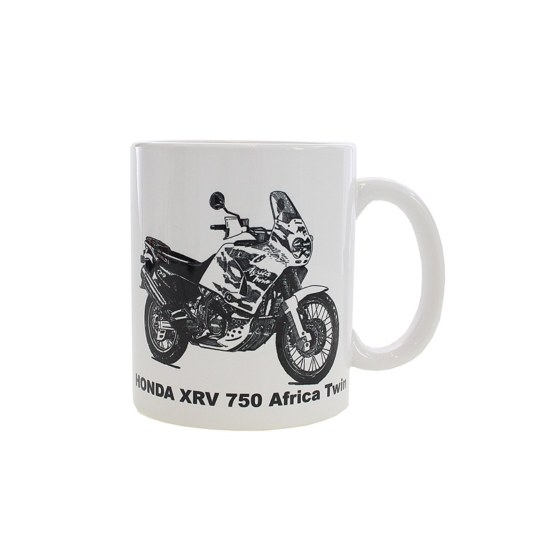 Tasse bedruckt mit Honda XRV 750 Africa Twin