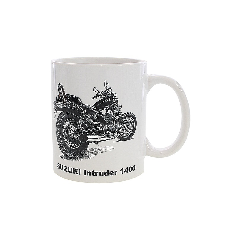Tasse bedruckt mit Suzuki Intruder 1400
