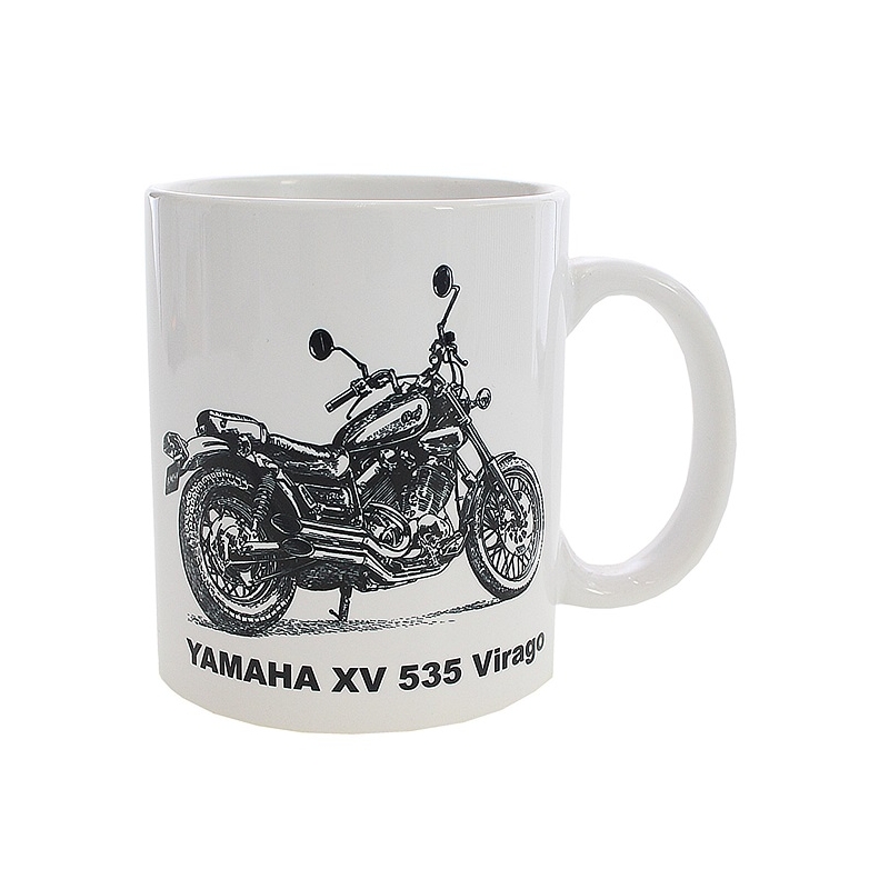 Tasse bedruckt mit YAMAHA XV 535 Virago