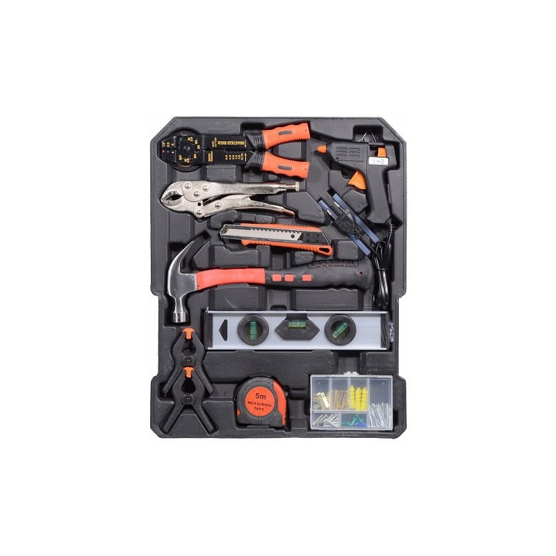 Werkzeugkoffer 186 Teile AL Bau Kraft Suite