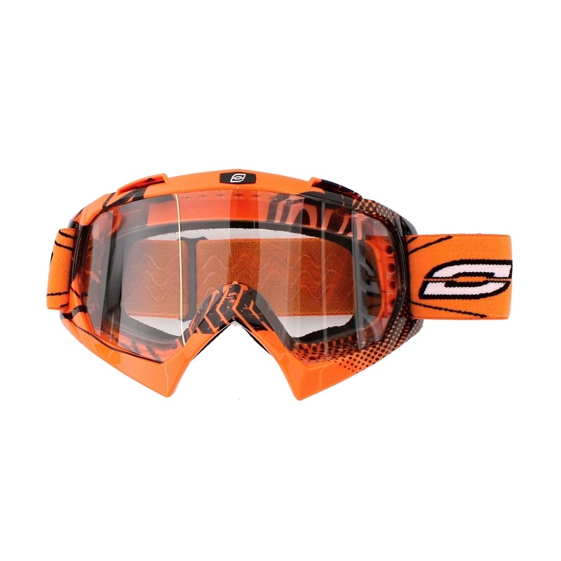 Motokrosové brýle Ozone MX Mud oranžové