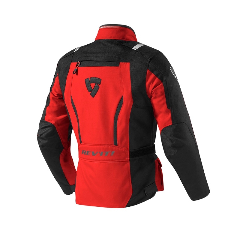 Revit Voltiac Damen Motorradjacke Rot und Schwarz Ausverkauf