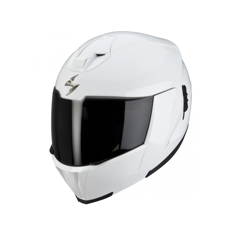 Klappbarer Motorradhelm Scorpion EXO-910 weiß