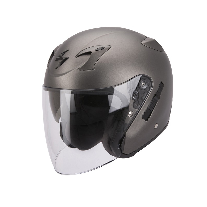 Motorradhelm Scorpion EXO-220 anthrazit matt Ausverkauf